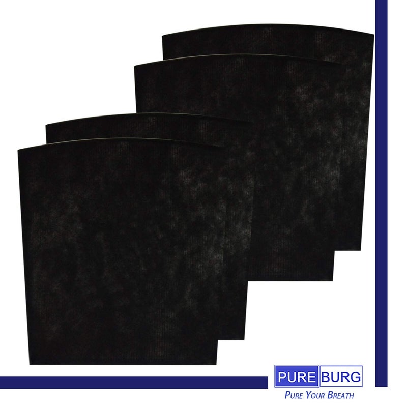 PUREBURG Replacement Filter Set Compatible with Hunter HP800 Air Purifier,H13 True HEPA + 4 x Activated Carbon Pre-Filter Air Clean Dust VOCs Odor - Image 5